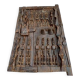 Senufo wooden African door, Ivory Coast