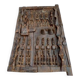 Senufo wooden African door, Ivory Coast