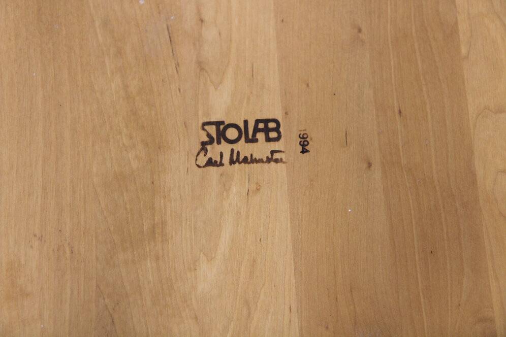 Set of 2 Scandinavian chairs "Lilla Åland", Carl Malmsten, Sweden, 1960