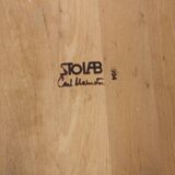 Set of 2 Scandinavian chairs "Lilla Åland", Carl Malmsten, Sweden, 1960