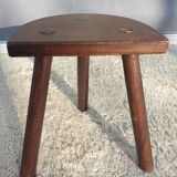 Set 2 nature deco milking stools