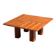 Exquisite Walnut Coffee Table – A Masterpiece of Italian Modernis