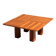 Exquisite Walnut Coffee Table – A Masterpiece of Italian Modernis