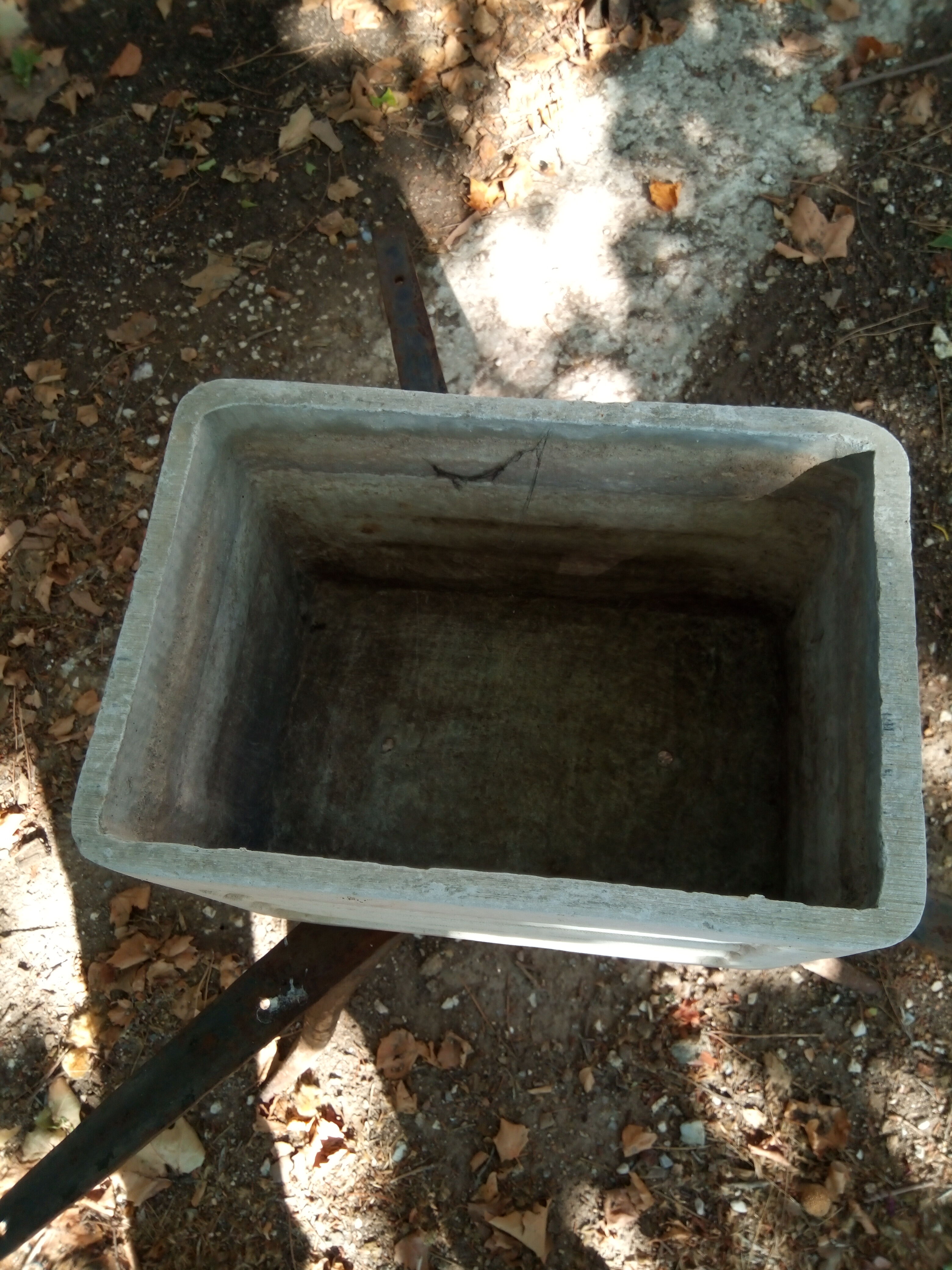 Lot of 15 planters from the 50 fibrociment, sneezes