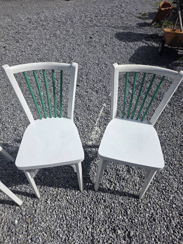 6 chaises bistrot Baumann