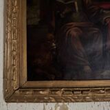 17th century oil on copper depicting Saint Jerome