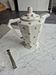 Limoges porcelain coffee pot B&D Roses & silver trim