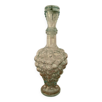 Glass grape carafe