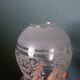Tulip lampshade blown glass wall lamp
