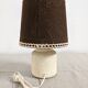 Lampe de chevet vintage en travertin
