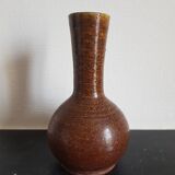 Vintage ceramic vase signed