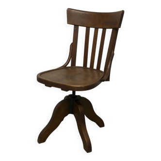Baumann No. 161-43 rotating screw typist's office chair, 1930