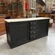 Old patinated craft furniture
