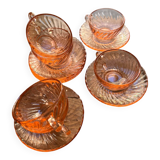 Roseline cups by Arcoroc
