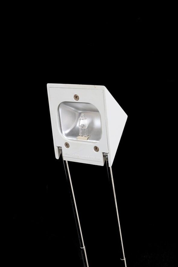 Postmodern desk lamp with telescopic arm / 1980s