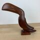 Letter door toucan Scandinavian wood sculpture