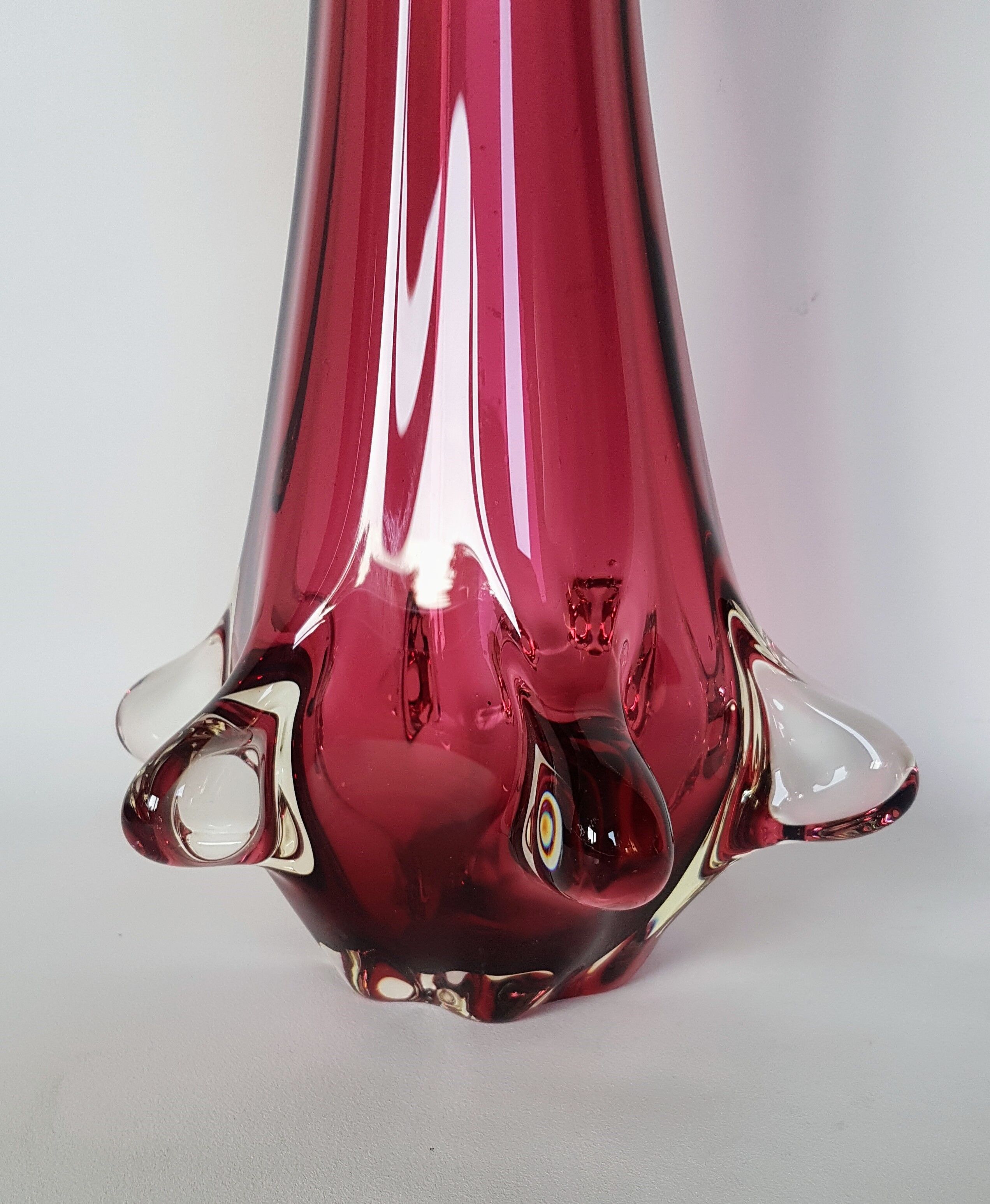 Fratelli Toso Chambord Murano vase.