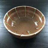 Mixed terracotta salad bowl