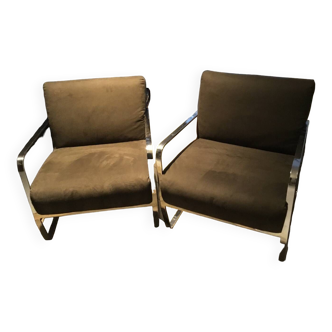 Pair of armchairs