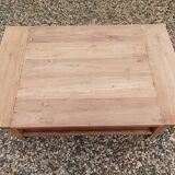 Old walnut coffee table