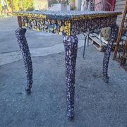 Table en mosaique picassiette