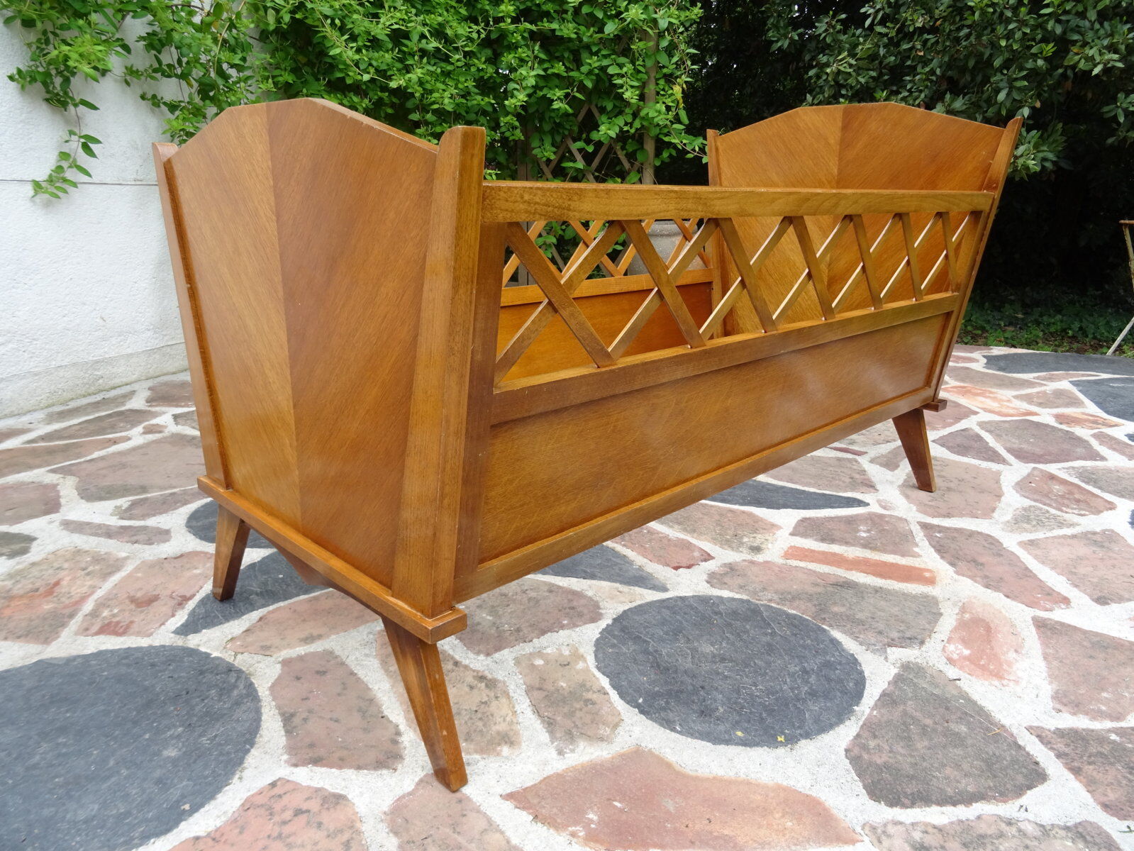 Children's bed with braces, 50s