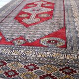 Tapis vintage fait main Boukhara ouzbek – 98 cm x 156 cm