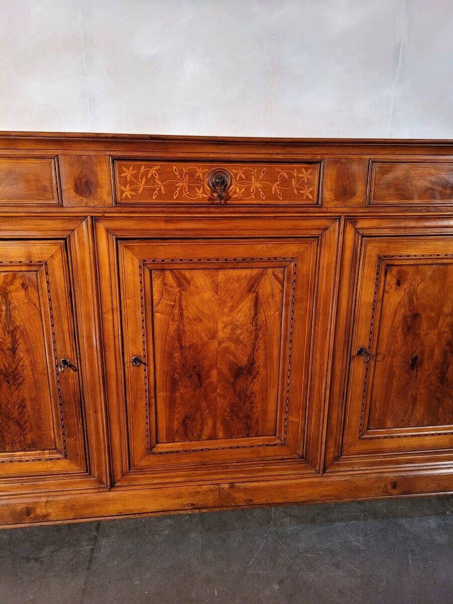 Louis Philippe cherry wood sideboard