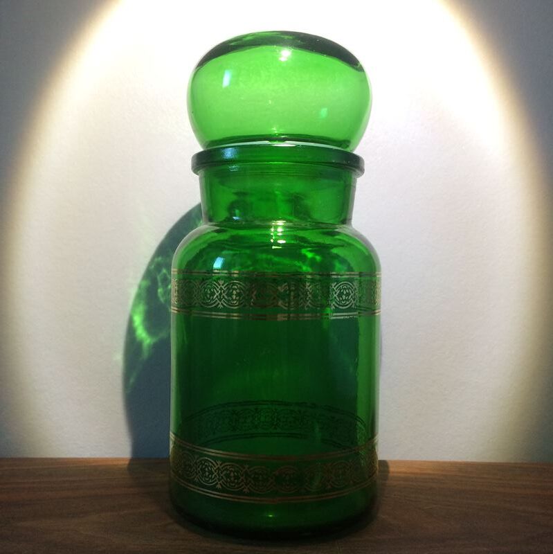 Jar apothecary vintage made in Belgium