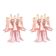 Blush Pink Murano Glass Selle Wall Sconces – A Pair