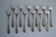 12 silver-plated oyster forks sfam goldsmith