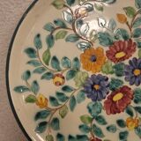 Round dish Cérard Monaco floral decoration