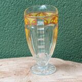Pichet à limonade en verre, art déco