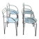 Lot of Silver Moon chairs