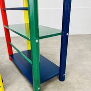 Pair of pencil-style shelves by Pierre Sala for children.