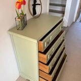 Commode ancienne relookée 5 tiroirs
