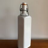 White bottle in glazed stoneware