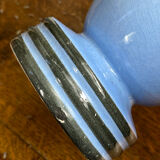 Ceramic vase, cherry blossom decoration, Pardi Vallauris