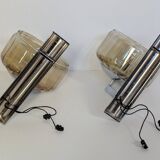 Pair of Sciolari wall lights