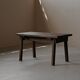 Solid oak farmhouse table, France, circa 1950