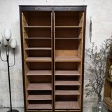 Double curtain binder cabinet 40 50 oak 180 cm