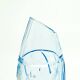 Mid-century modern vase, crystal, Czechoslovakia, 1950s