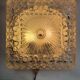 Pair of vintage 70s ceiling or wall lights