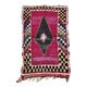 Tapis Rose Boucherouite - 109 x 170 cm