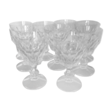 Set of 9 wine or water glasses