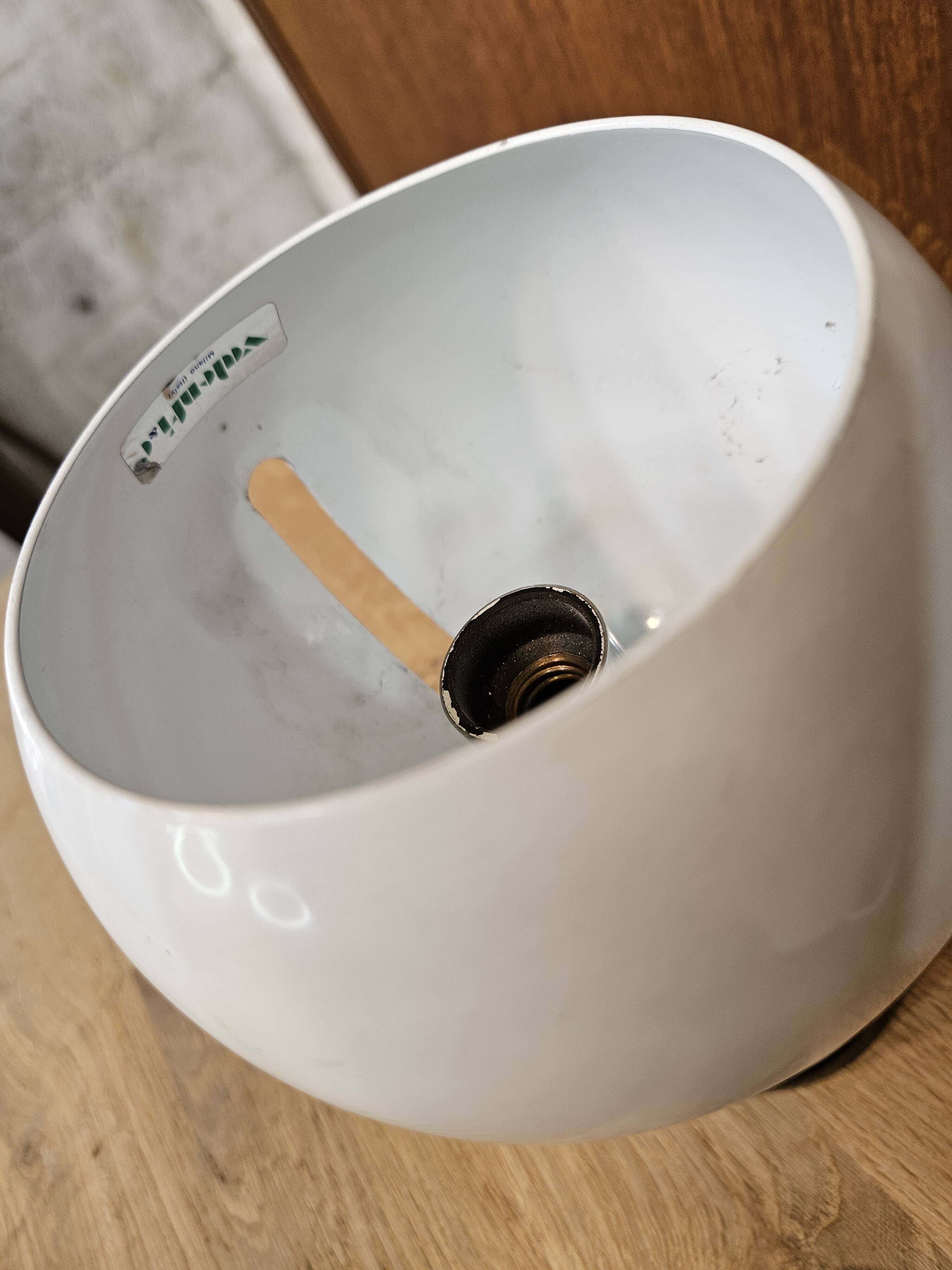 Pair of Italian design bedside lamps 1970 Valenti