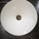 Suspension opaline white smooth art deco 1930