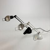 Set of 2 postmodern design desk lamps, 1980s