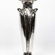 Ombelle vase in silver-plated metal — Art Nouveau Gallia, Christofle, 1904
