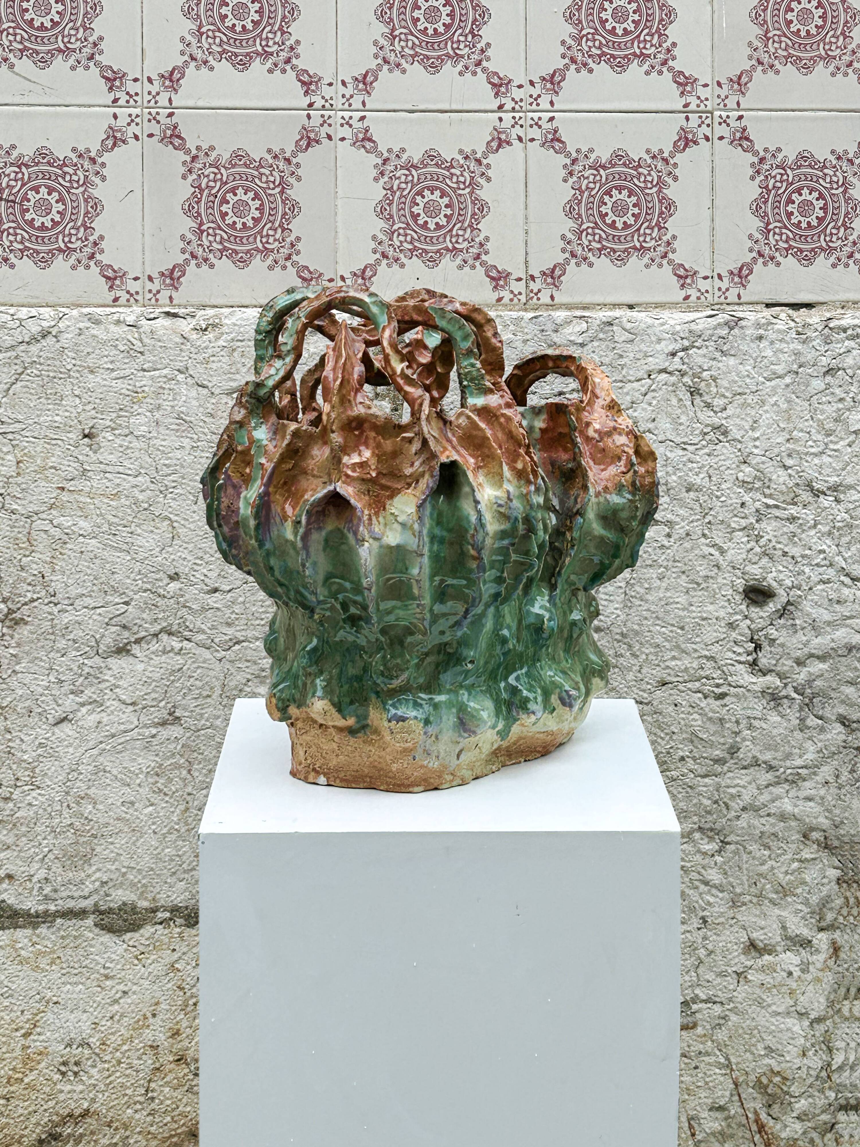 Table vase 'Caravela', created by the Portuguese artist Clara Rêgo.